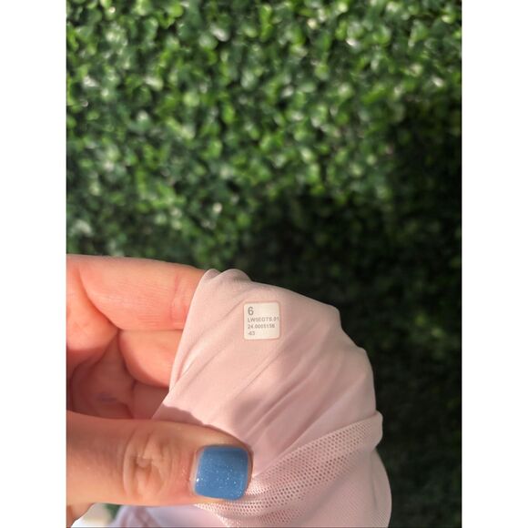 Lululemon Softstreme Pink Flared Pants Sz 6 - Picture 5 of 5